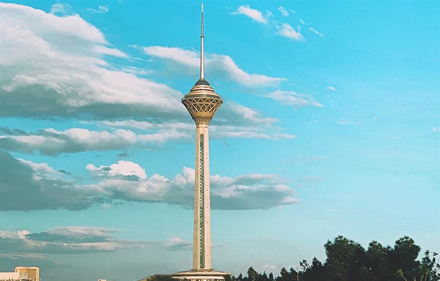 overview of Milad Tower